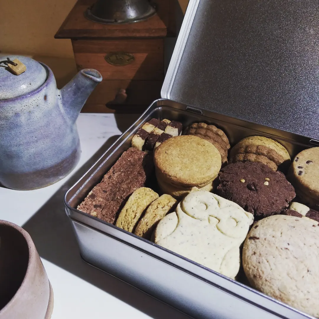 Boîte de biscuits 800g Boîte de biscuits 800g